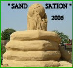 Klick zur  " Sandsation 2006 " /  Sandskulpturenfestival