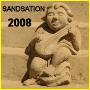 Klick zur  " Sandsation 2008 " /  Sandskulpturenfestival